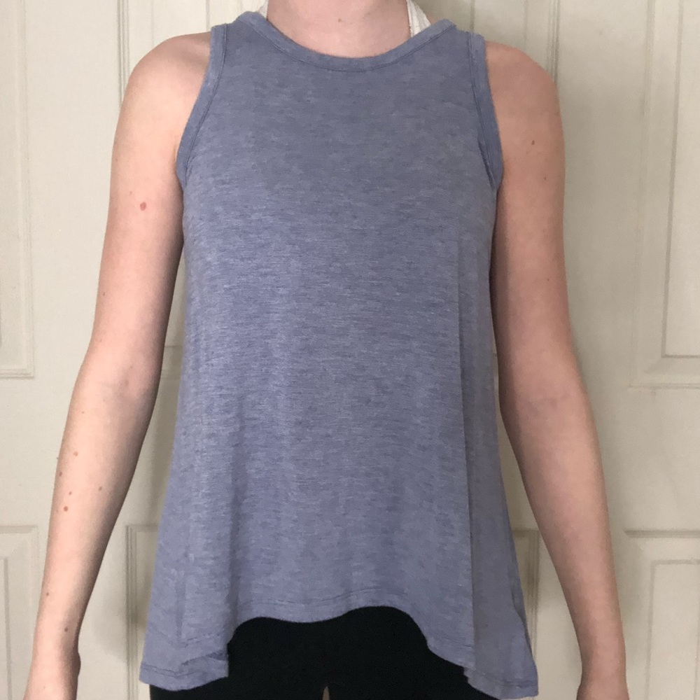 Old Navy Girls Long Purple Tank Top